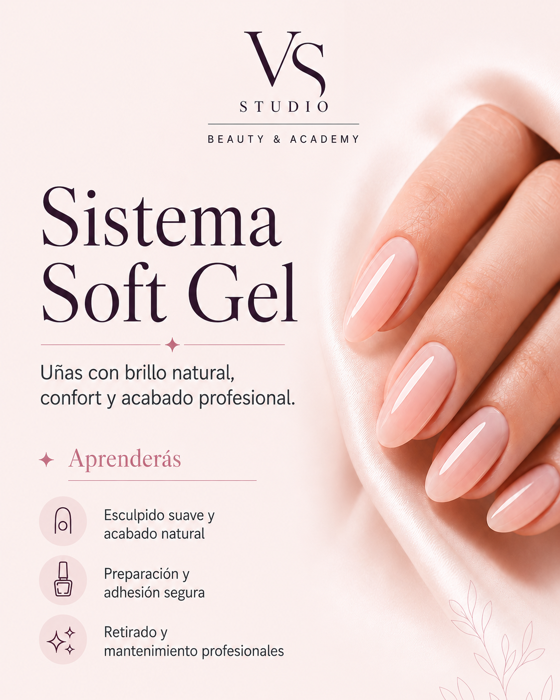 Curso de sistema soft gel en VS Studio